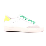 BOY'S STREET LEATHER (TEEN) 0163 BIANCO/GIALLO