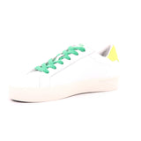 BOY'S STREET LEATHER (TEEN) 0163 BIANCO/GIALLO