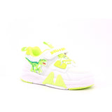 VELOCIRAPTOR SCARPA LUCI BULL BOYS BIANCO/VERDE