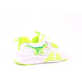 VELOCIRAPTOR SCARPA LUCI BULL BOYS BIANCO/VERDE