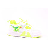 VELOCIRAPTOR SCARPA LUCI BULL BOYS BIANCO/VERDE