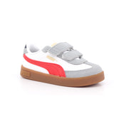 PUMA CLUB II ERA CV,PUMA WHITE-FOR ALL TIME RED