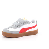 PUMA CLUB II ERA CV,PUMA WHITE-FOR ALL TIME RED