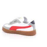 PUMA CLUB II ERA CV,PUMA WHITE-FOR ALL TIME RED