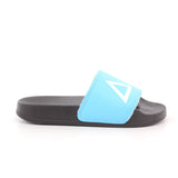 BOY'S SLIPPERS LOGO 1113 NERO/TURQUESE