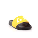 BOY'S SLIPPERS LOGO  1123 NERO/GIALLO
