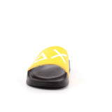 BOY'S SLIPPERS LOGO  1123 NERO/GIALLO