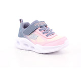 SKECHERS SOLA GLOW - GYLPGRY/LT.P
