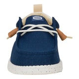 WALLY SUMMER LINEN SARGASSO BLUE/WHITE