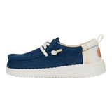 WALLY T SUMMER LINEN SARGASSO BLUE/WHITE