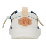 WALLY T SUMMER LINEN SARGASSO BLUE/WHITE