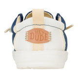 WALLY Y SUMMER LINEN SARGASSO BLUE/WHITE