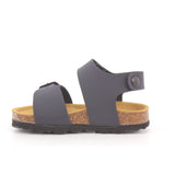 SANDALO BAMBINO NAPPA BLU 008