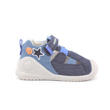SANDALIA URBAN PIQUE AZUL MARINO