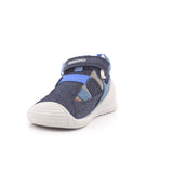 SANDALIA URBAN PIQUE AZUL MARINO