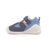 SANDALIA URBAN PIQUE AZUL MARINO