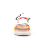 SANDALIA URBAN NAPA BLANCO Y AMARILLO