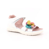 SANDALIA FLOR NAPA BLANCO