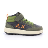BOY'S GENIUS MID (BABY) 74 MILITARE SCURO