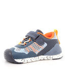ZAPATO SPORT ELASTICOS MAT AZUL