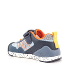 ZAPATO SPORT ELASTICOS MAT AZUL