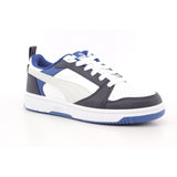 PUMA REBOUND V6 LO JR PUMA WHITE-FEATHER GRAY