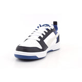 PUMA REBOUND V6 LO JR PUMA WHITE-FEATHER GRAY