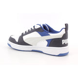 PUMA REBOUND V6 LO JR PUMA WHITE-FEATHER GRAY