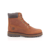 COURMA KID MID LACE BOOT MEDIUM BROWN