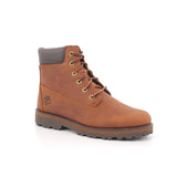 COURMA KID MID LACE BOOT MEDIUM BROWN