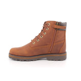 COURMA KID MID LACE BOOT MEDIUM BROWN