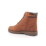 COURMA KID MID LACE BOOT MEDIUM BROWN