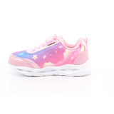 SCARPA CON LUCI E SUOLA IN EVA UNICORNO