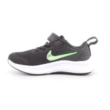 NIKE STAR RUNNER 3 (PSV) 006 BLACK/CHROME-DK