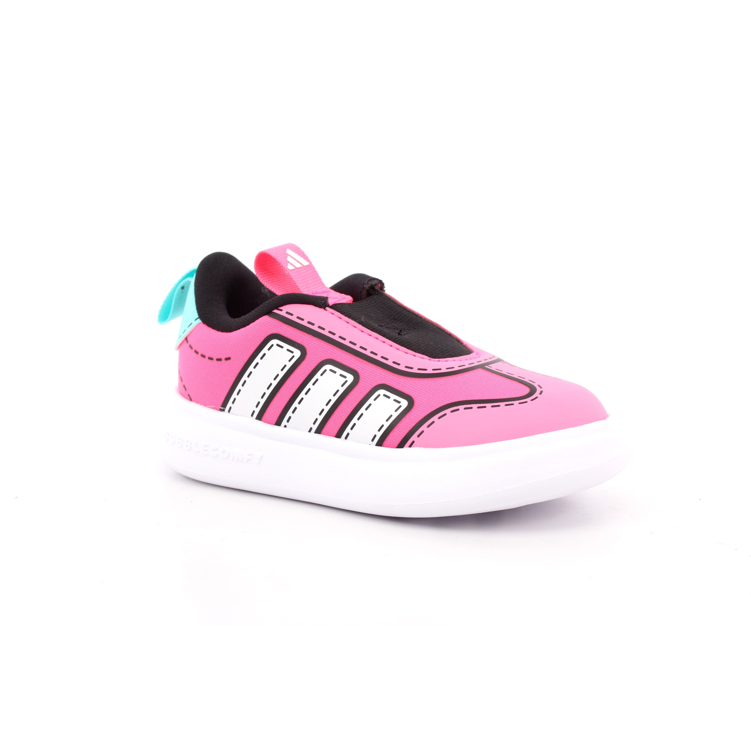 Spot On Pantofole Bambine Rosa Con Chiusura A Scatto - Morbide E Calde Per I Piedi Dei Bambini - Taglia 9 UK