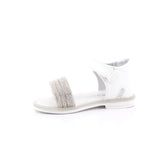 SANDALO PONZA BIANCO/GR.GLITTER