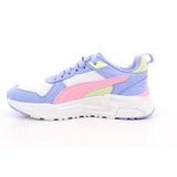 TRINITY 2 LT JR PUMA WHITE-PINK SHIMMER-INTENSE