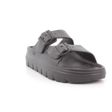 BLACK PU LADIES SANDALS