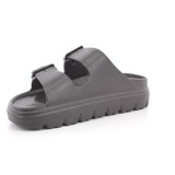 BLACK PU LADIES SANDALS