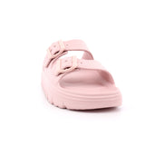 NUDE PU LADIES SANDALS