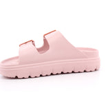 NUDE PU LADIES SANDALS