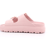 NUDE PU LADIES SANDALS
