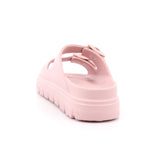 NUDE PU LADIES SANDALS