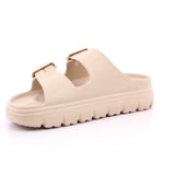 BEIGE PU LADIES SANDALS