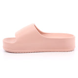 NUDE PU LADIES SANDALS