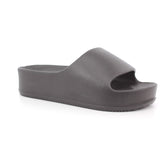 BLACK PU LADIES SANDALS