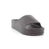 BLACK PU LADIES SANDALS