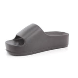 BLACK PU LADIES SANDALS