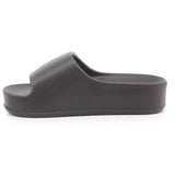 BLACK PU LADIES SANDALS