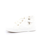 STIVALETTO TESSUTO 086 BIANCO